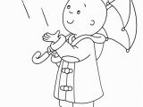 Coloring Pages for Rainy Days Print & Color Caillou Rainy Day Coloring Sheet Activity