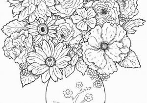 Coloring Pages for Spring Flowers Food Coloring Flowers Best Cool Vases Flower Vase