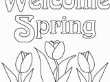 Coloring Pages for Spring Flowers Printable Spring Flower Coloring Pages