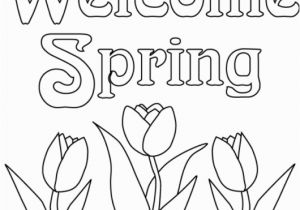 Coloring Pages for Spring Flowers Printable Spring Flower Coloring Pages