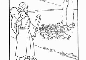 Coloring Pages for Sunday School the Parable Of the Lost Sheep 2
