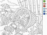 Coloring Pages for Under the Sea Download This Free Color by Number Page From Favoreads Get