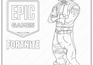 Coloring Pages for Upper Elementary Free Printable fortnite Crackshot Skin Coloring Page