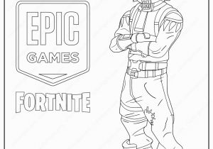 Coloring Pages for Upper Elementary Free Printable fortnite Crackshot Skin Coloring Page