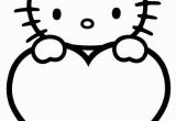 Coloring Pages for Valentines Day Hello Kitty Valentinstag Malvorlagen Zum Valentinstag with Images