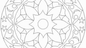 Coloring Pages for Visually Impaired Coloring Pages Special Mandala 158 Free Sample