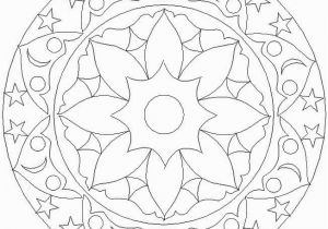Coloring Pages for Visually Impaired Coloring Pages Special Mandala 158 Free Sample