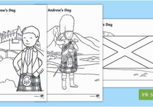 Coloring Pages for Visually Impaired Saint andrew S Day Scottish Colouring Pages Scottish