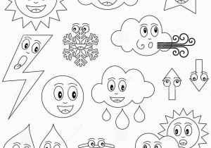 Coloring Pages for Weather Symbols New Coloring Free Coloring Pages Weather