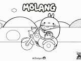 Coloring Pages for Young Kids Molang Colouring Page 2