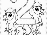 Coloring Pages for Young Learners Number 2 Preschool Printables Free Worksheets and