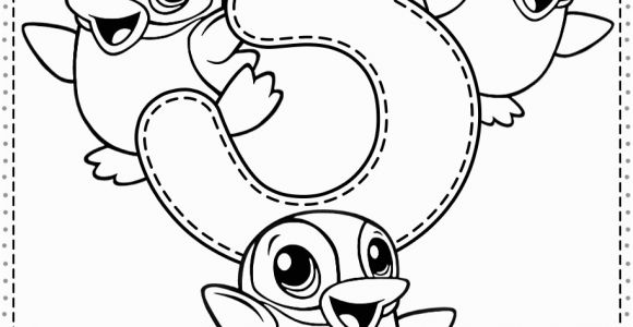 Coloring Pages for Young Learners Number 3 Preschool Printables Free Worksheets and