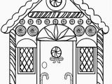 Coloring Pages Gingerbread House Printable Gingerbread House Coloring Pages for Kids