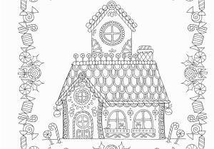 Coloring Pages Gingerbread Houses Printable Amazon Johanna S Christmas A Festive Coloring Book