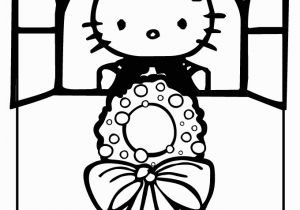 Coloring Pages Hello Kitty Christmas Christmas Hello Kitty Coloring Pages Coloring Home