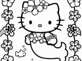 Coloring Pages Hello Kitty Mermaid Hello Kitty Mermaid Kawaii Coloring Page 001