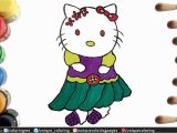 Coloring Pages Hello Kitty Youtube Hello Kitty Coloring Pages How to Draw and Color A Hello Kitty Very Easy