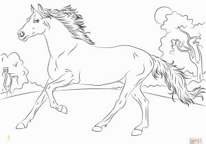 Coloring Pages Horses Running Horses Coloring Pages