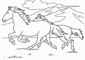 Coloring Pages Horses Running Running White Horse Coloring Pages