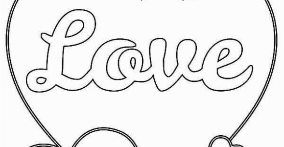 Coloring Pages I Love You I Love You Heart Coloring Pages In 2020