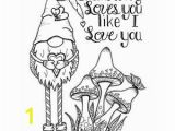 Coloring Pages I Love You Pin Auf Gnom Wichtelkarten