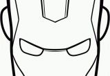 Coloring Pages Iron Man Mask Iron Man Template with Images