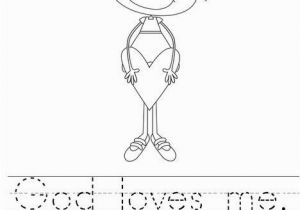 Coloring Pages Jesus Loves Me God Loves Me Worksheet Twisty Noodle