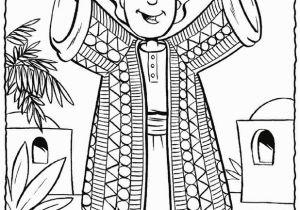 Coloring Pages Joseph and the Coat Of Many Colors Joseph and His Coat Coloring for Sunday School