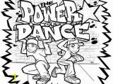 Coloring Pages Living Room Hip Hop Dance Coloring Pages