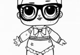 Coloring Pages Lol Dolls Printable Surprise Doll Coloring Pages