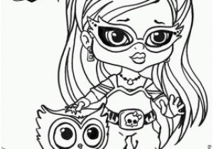 Coloring Pages Monster High Printable Baby Monster High Coloring Pages with Images