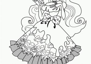 Coloring Pages Monster High Printable Monster High Coloring Pages Pdf Coloring Home