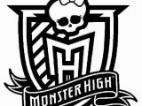 Coloring Pages Monster High Printable Monster High Monster High Logo Coloring Pages Free