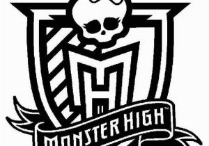 Coloring Pages Monster High Printable Monster High Monster High Logo Coloring Pages Free