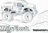 Coloring Pages Monster Trucks Grave Digger Coloring Pages Monster Trucks Truck Outline Colorprint