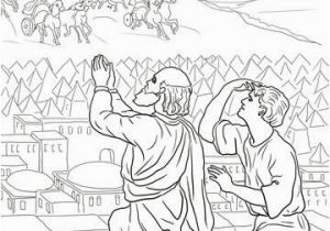 Coloring Pages Naaman Being Healed Coloring Pages Naaman Being Healed Elisha Fiery Army Coloring Page