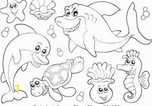 Coloring Pages Ocean Creatures Water Animals Coloring Pages Beautiful Ocean Coloring Page Ocean