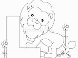 Coloring Pages Of Alphabet with Animals Animal Alphabet L Coloring Page Illustration Of Alphabet