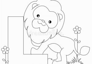 Coloring Pages Of Alphabet with Animals Animal Alphabet L Coloring Page Illustration Of Alphabet