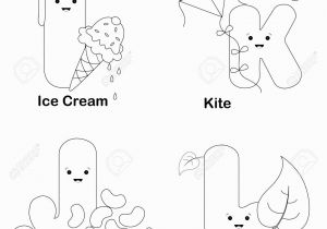 Coloring Pages Of Alphabet with Animals Illustration Of Alphabet Coloring Page Letters I J K L with