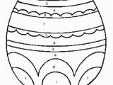Coloring Pages Of An Egg Easter Color by Numbers Coloring