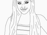 Coloring Pages Of Ariana Grande Ariana Grande Coloring Pages Preschool In Cure with Paint