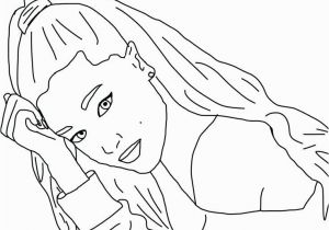 Coloring Pages Of Ariana Grande Exciting Ariana Grande Coloring Pages Coloring for Pretty Ariana