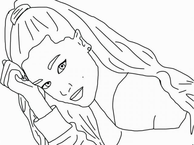 Coloring Pages Of Ariana Grande Exciting Ariana Grande Coloring Pages ...
