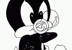 Coloring Pages Of Baby Daffy Duck Baby Daffy Duck Coloring Pages Coloring Home