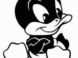 Coloring Pages Of Baby Daffy Duck Baby Daffy Duck Looney Tunes Coloring Pages Netart