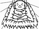 Coloring Pages Of Baby Jesus Printable Free Printable Nativity Coloring Pages for Kids