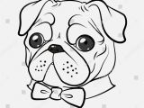 Coloring Pages Of Baby Pugs Download and Print for Free Pug Coloring Pages