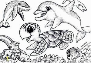 Coloring Pages Of Baby Sea Animals Baby Sea Animals Coloring Pages to Print for Kids