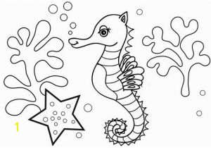 Coloring Pages Of Baby Sea Animals Best Baby Sea Horse Coloring Pages for Kids